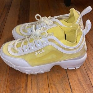 Disruptor II Sock Mono-mesh Yellow Filas